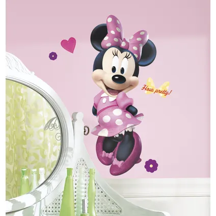 Muursticker Disney Minnie Mouse