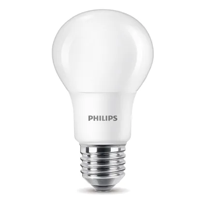 Ampoule LED Philips A60 8W E27 - 3 pièces