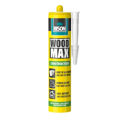 Bison houtlijm Wood Max 380g