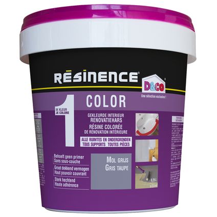 RÉSINENCE renovatiehars Color mol grijs 250ml