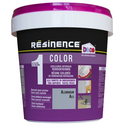 Résine de rénovation RÉSINENCE Color aluminium 250ml