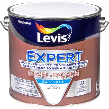 Levis gevelverf Expert wit soft satin 2,5L