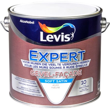 Peinture Levis Expert Façade naturel soft satin 2,5L