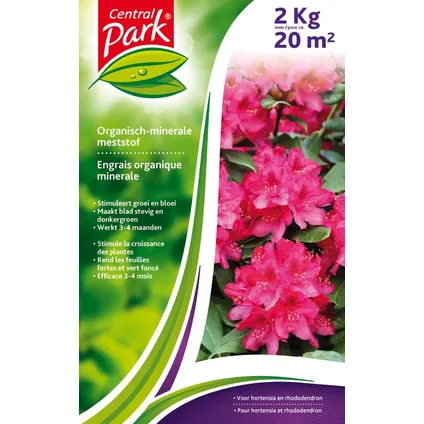 Central Park organische meststof Hortensia en Rhododendron 2kg