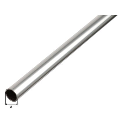 Profilé rond Alberts aluminium 30x2mm 2m