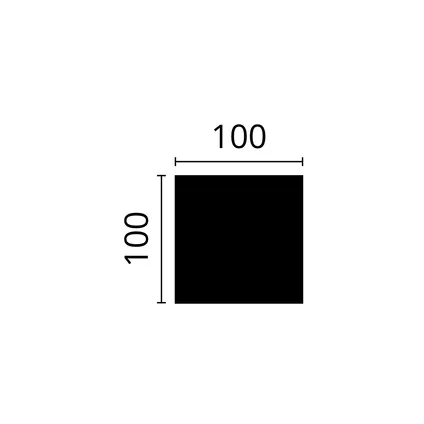 Decoflair rozet M52 100mm 1 stuk 2