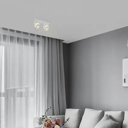 Spot LED Home Sweet HomeNop blanc 2x5,8W 6