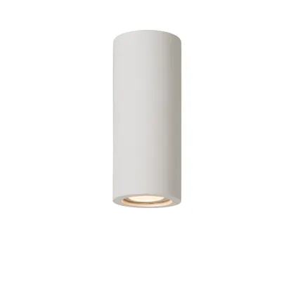 Lucide plafondlamp Gipsy wit ⌀7cm H17cm GU10