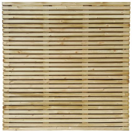 Cartri tuinscherm Fino grenenhout 180x180cm