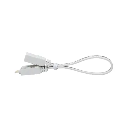 Connecteur flex Paulmann MaxLED blanc plastique 10cm