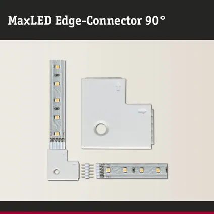 Paulmann Edge-connector MaxLED 90° 4 stuks wit 7