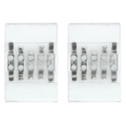 Connecteur Clip-to-Clip Paulmann Function MaxLED plastique 2 pièces blanc 2
