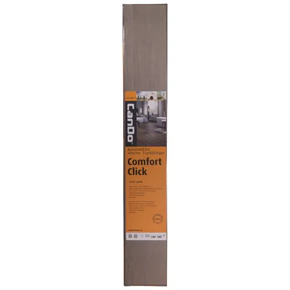 Sol vinyle CanDo Comfort Click chêne gris clair 5mm 2,21m² 4