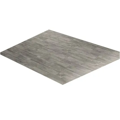 Carrelage sol terrasse 'Doghe' effet bois gris 30,5 x 61 cm