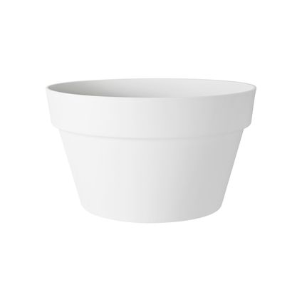 Coupe pot de fleurs Elho loft urban Ø35cm blanc