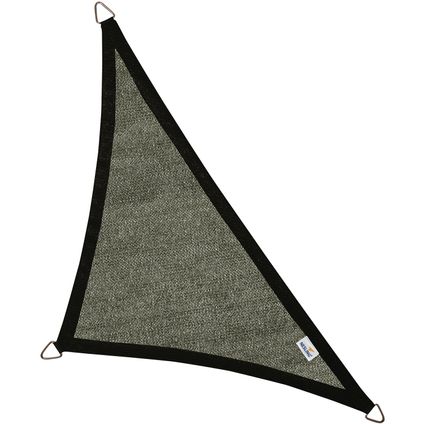 Nesling Coolfit schaduwdoek driehoek 90 graden zwart 570x400x400 cm
