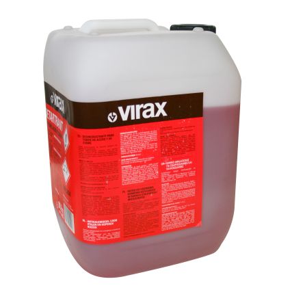 Virax ontkalker 10l. voor staal-/koper