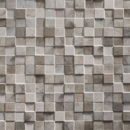 Klimex steenstrip Square - UltraStrong - Grey Nuance - Pakketinhoud 0,94 m²