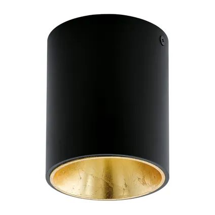 EGLO plafondlamp LED Polasso zwart 3,3W