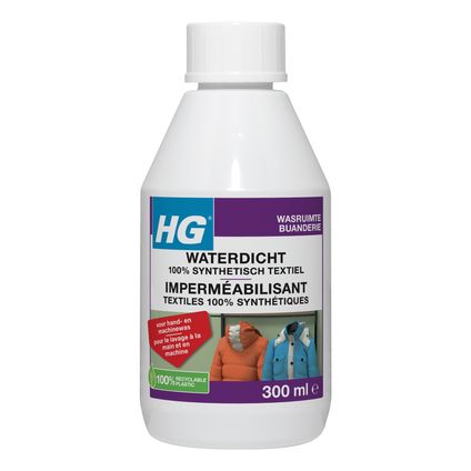 HG waterdicht voor 100% synthetisch textiel 300 ml
