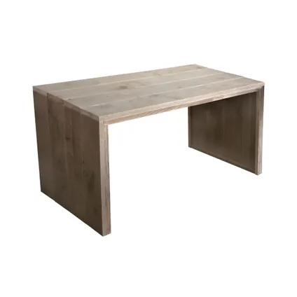 Table de jardin Wood4you Amsterdam kit de construction bois d'échafaudage 220x100cm 3