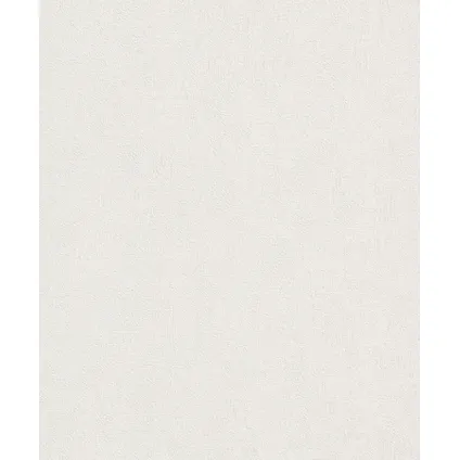Papier peint intissé 489804 béton blanc mat