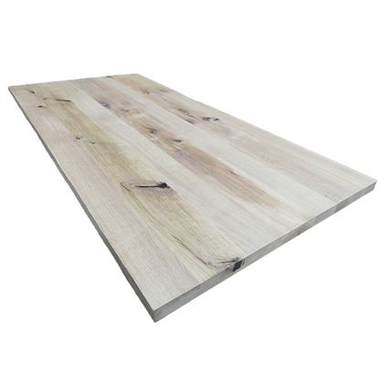 Tafelblad strak verlijmd eiken barn wood 1,80m