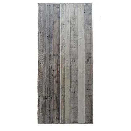 Vermindering Artefact Afdeling Tafelblad grenen sloophout planken 2,20m