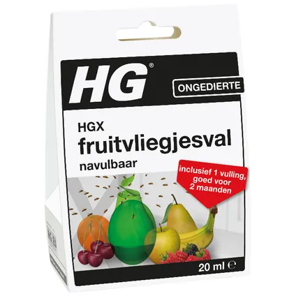 HG fruitvliegjesval HGX 20ml 2
