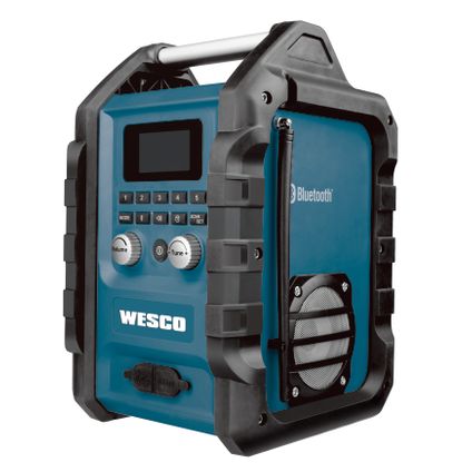 Radio de chantier Wesco sans batterie WS2894K 18V