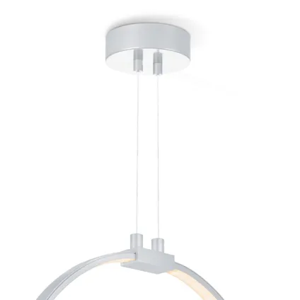 Home Sweet Home Lampe suspendue Eclips - Silver - 35x12x140cm 8