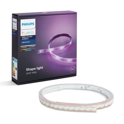 Philips Hue lightstrip wit en gekleurd licht 2m basis 3