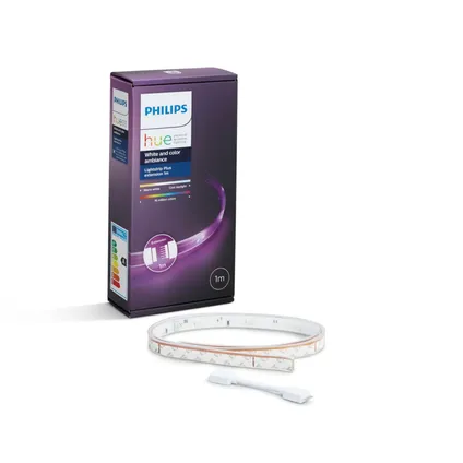 Philips Hue lightstrip wit en gekleurd licht 1m uitbreiding