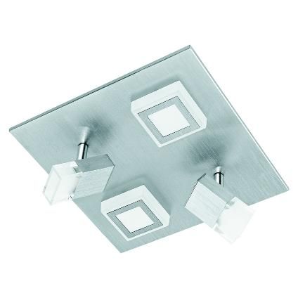Eglo plafondlamp ‘Masiano’ aluminium 17,4W