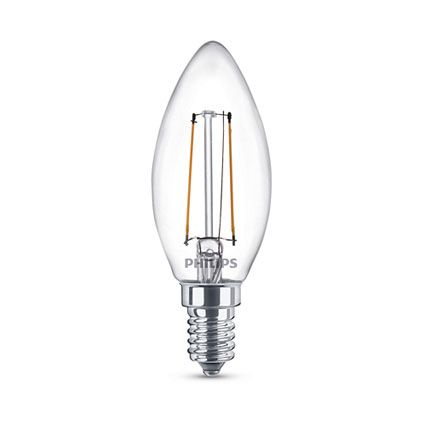 Philips LED-lamp ‘B35’ 2W – 3 stuks