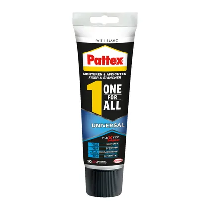 Colle de montage Pattex One for All Universal blanc 142g