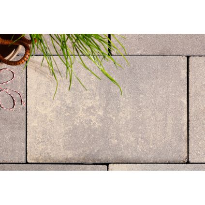 Decor terrastegel Brooklyn Light Brass beton 30x20x4,7 cm
