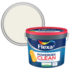 Praxis Flexa Powerdek muurverf Clean RAL9010 10L aanbieding