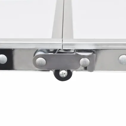 VidaXL campingtafel inklapbaar en verstelbaar in hoogte aluminium 180x60cm 2