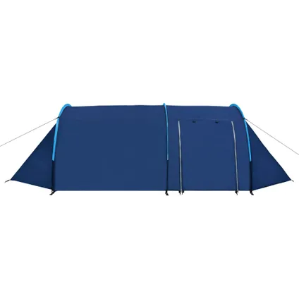 VidaXL tent marine -en licht blauw 4-persoons 395x180x110cm  3