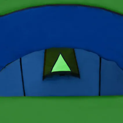 VidaXL tent voor 4 personen marineblauw / groen 5