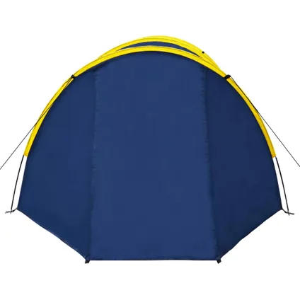 VidaXL tent marineblauw/geel 4-persoons 395x180x110cm  5