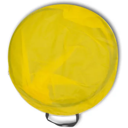 VidaXL opvouwbare strandtent waterafstotend en met UV bescherming (geel) 2