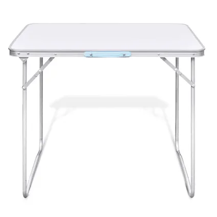 VidaXL campingtafel inklapbaar met metalen frame 80x60cm 3