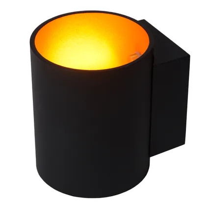 Lucide wandlamp Xera zwart ⌀8cm G9 4