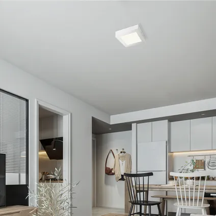 Home Sweet Home plafondlamp LED wit vierkant 12W 3