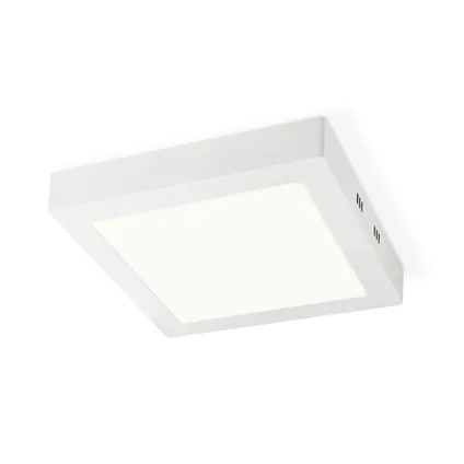 Plafonnier LED Home Sweet Home Ska blanc carré 15W