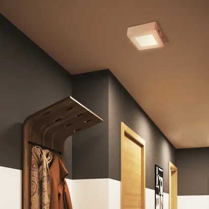 Plafonnier LED Home Sweet Home Ska cuivre carré 6W 3