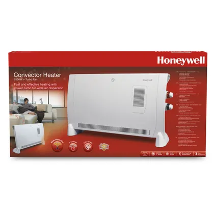 Honeywell convectorkachel HZ824E2 2500W wit 2