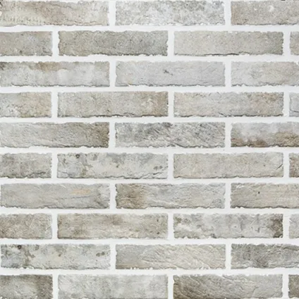 Wandtegel Antic Brick Sand - Keramiek - Bruin - 6x25cm - Pakketinhoud 0,58m²